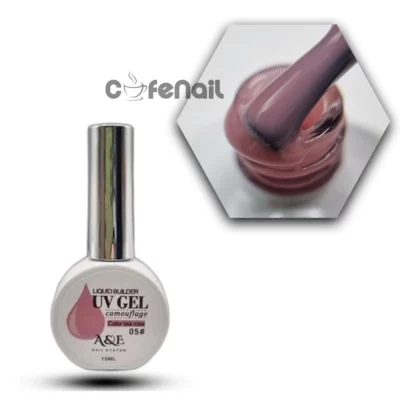 بیلدر لیکوئید هلویی ناخن ای اند ای A&E