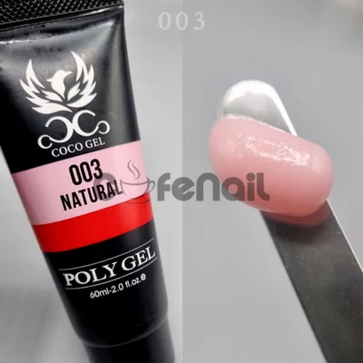 پلی ژل 60 میل نچرال کوکو