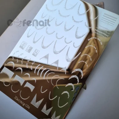 شابلون فلزی فرنچ ناخن