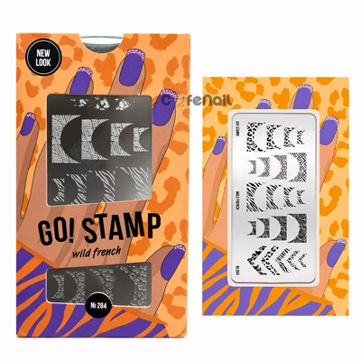 شابلون طراحی فرنچ گو استامپ GO STAMP